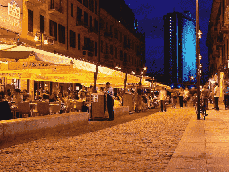 Vida noturna na Corso Como Vida noturna na Corso Como