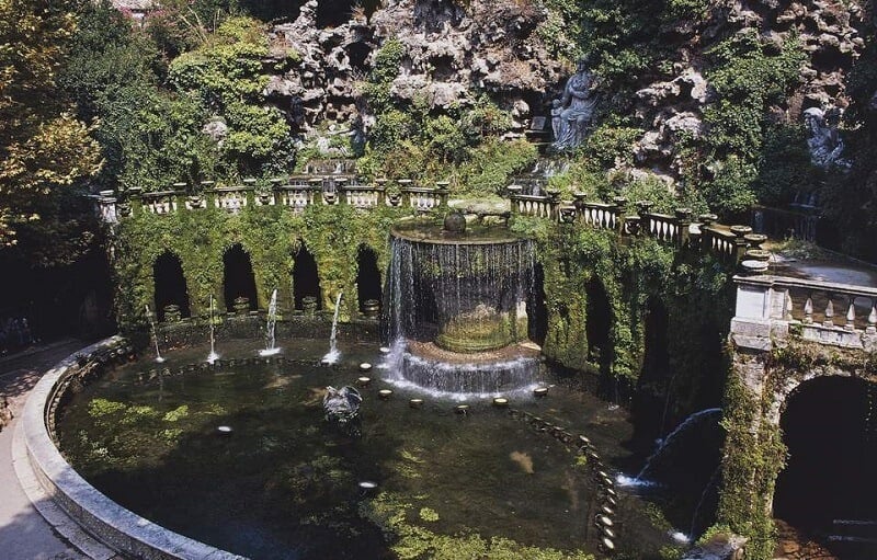 Fonte da Villa d'Este em Tivoli Fonte da Villa d'Este em Tivoli