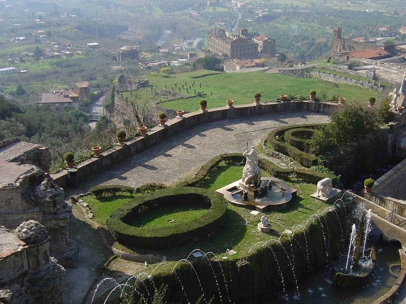 Vista da Villa d'Este Vista da Villa d'Este