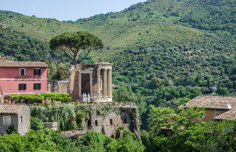 Templo de Vesta em Tivoli Templo de Vesta em Tivoli